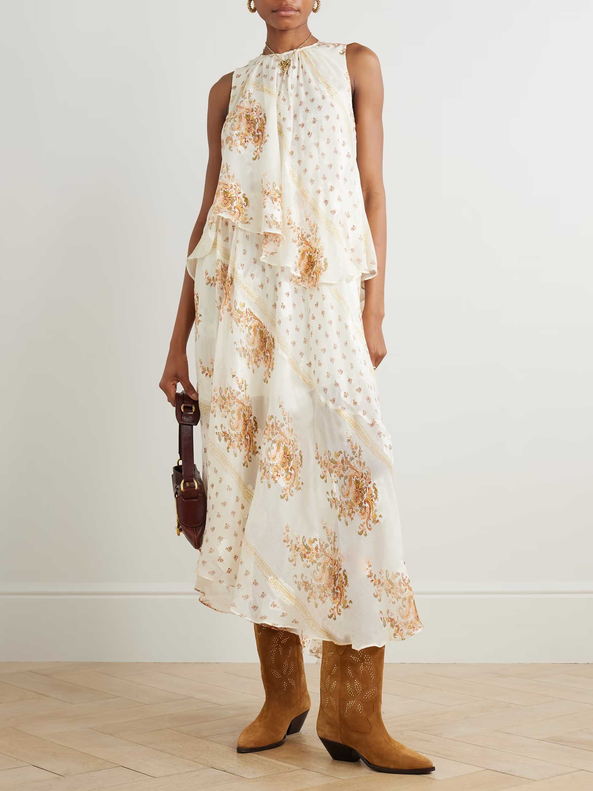 Exquisite Bohemian Print Skirt