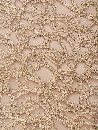 Elegant Backless Lace Satin Maxi Dress