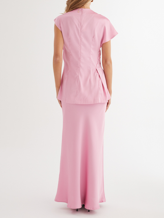 Elegant Satin Elastic Fishtail Skirt