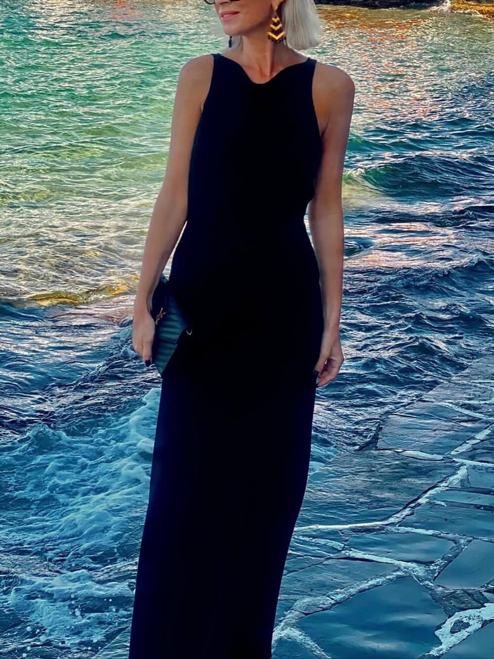 Elegant Backless Maxi Dress