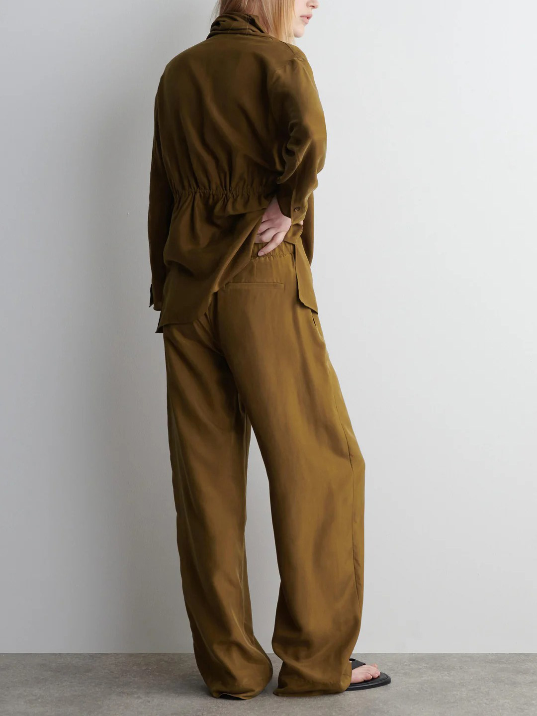 Elegant Wide-leg Casual Suit Trousers