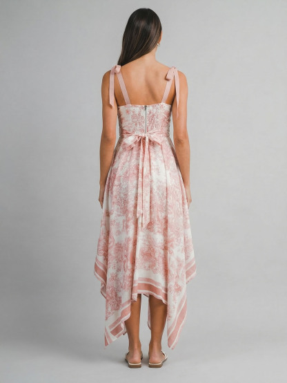Glamorous Paisley Print Vacation Maxi Dress