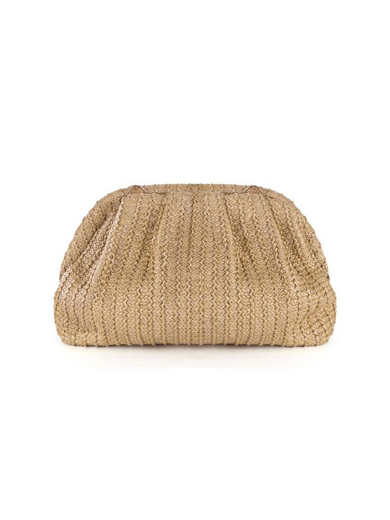 Straw Clutch Chain Bag