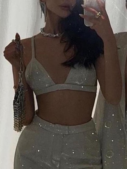 Classic Fashion Sequin Bra