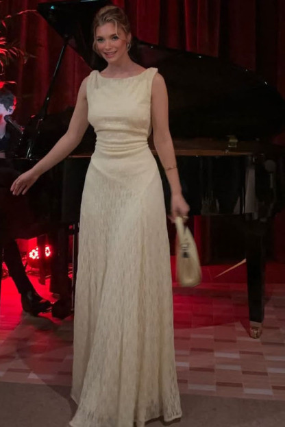 Elegant Lace Maxi Dress