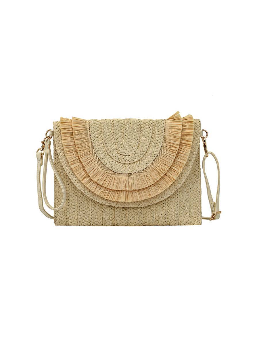 Tassel Straw Bag