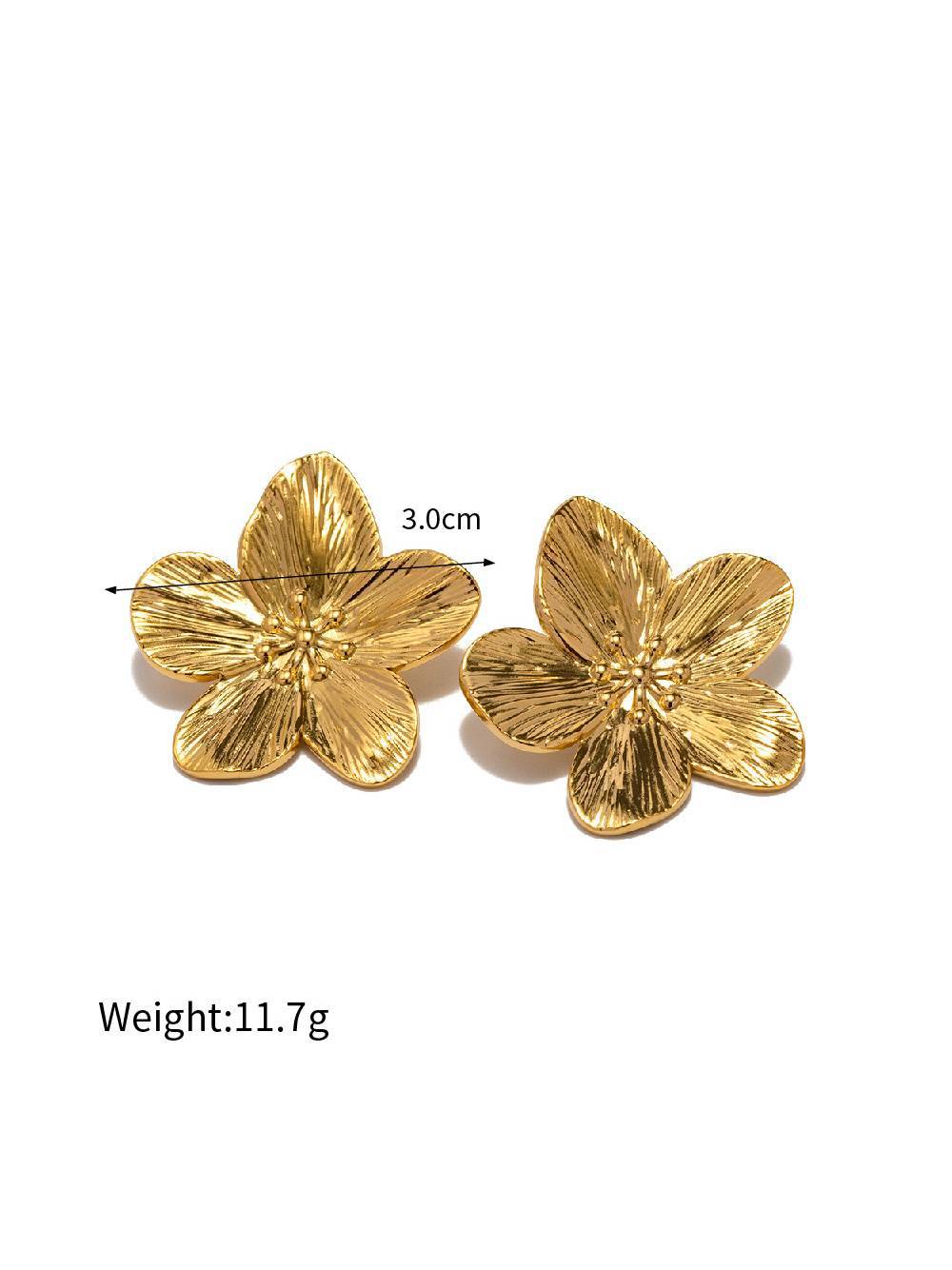 Flower Stud Earrings