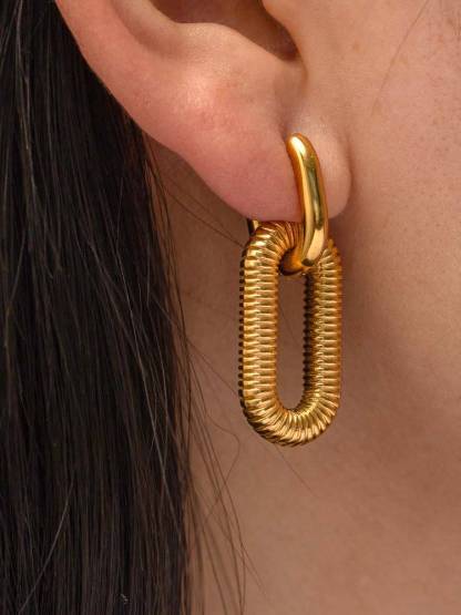 Minimalist Chain Earrings