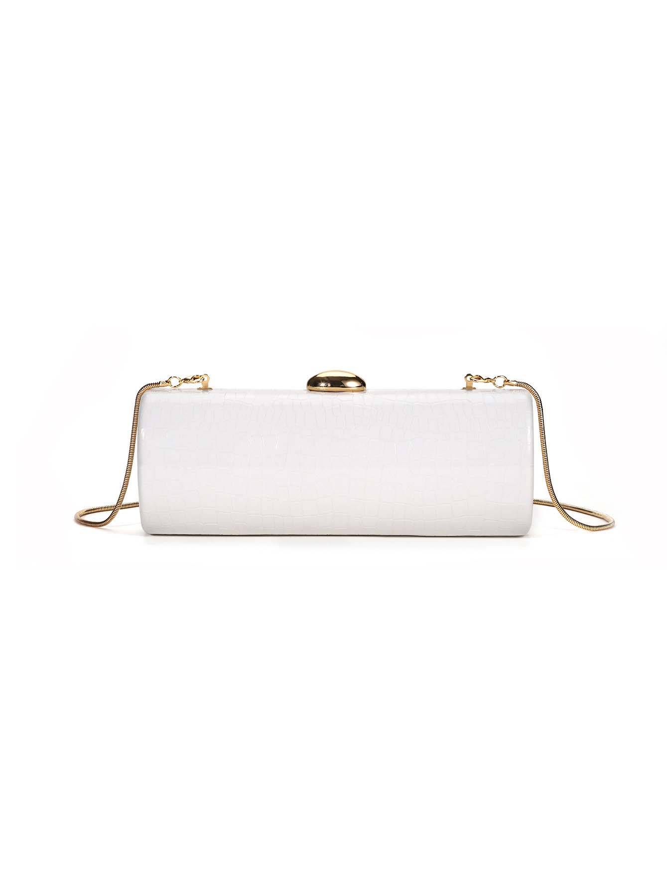 Minimalist Crocodile Pattern Handbag Chain Bag