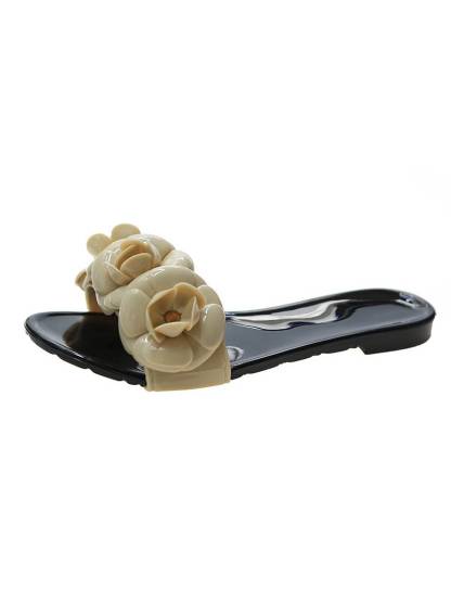 Camellia Flat Slippers
