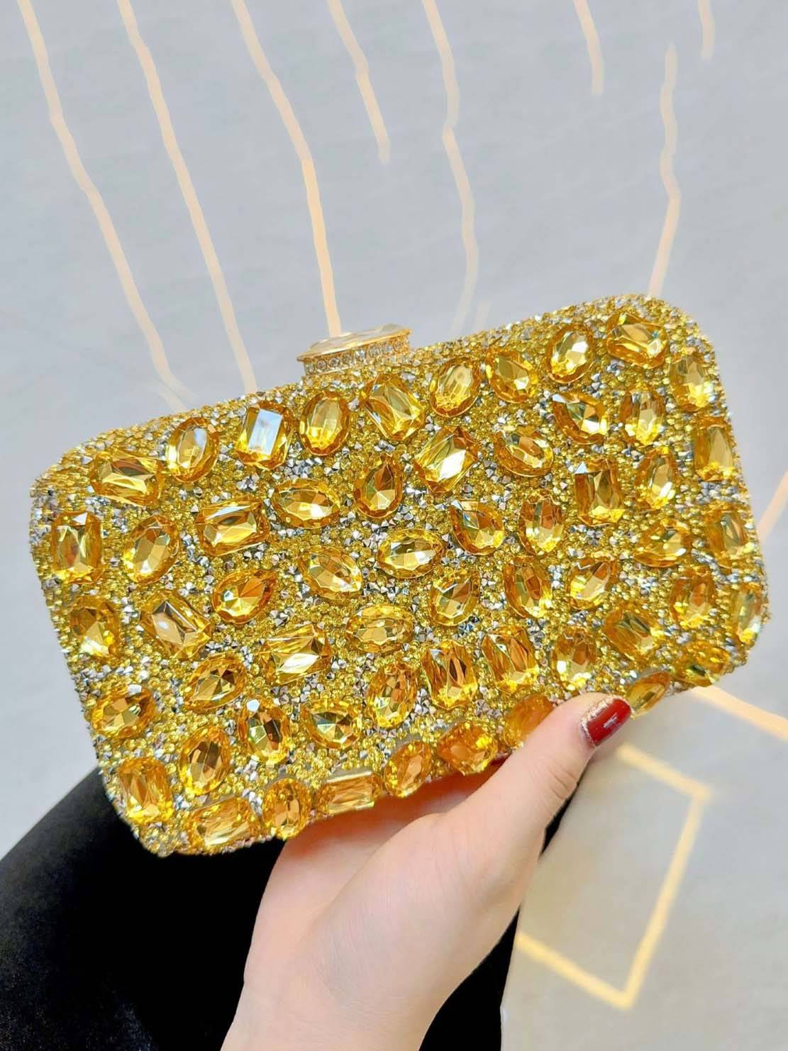 Shiny Clutch Handbag