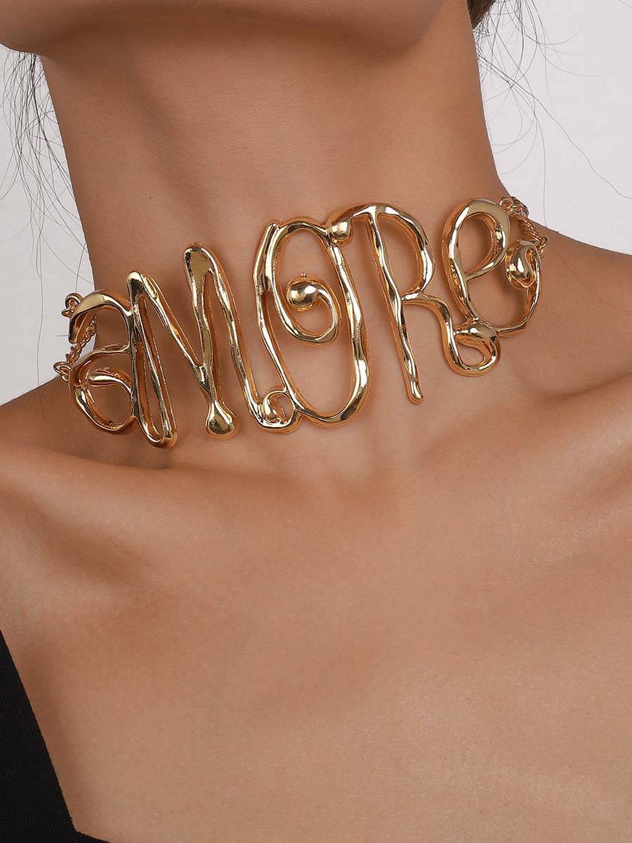 Unique Alphabet Necklace