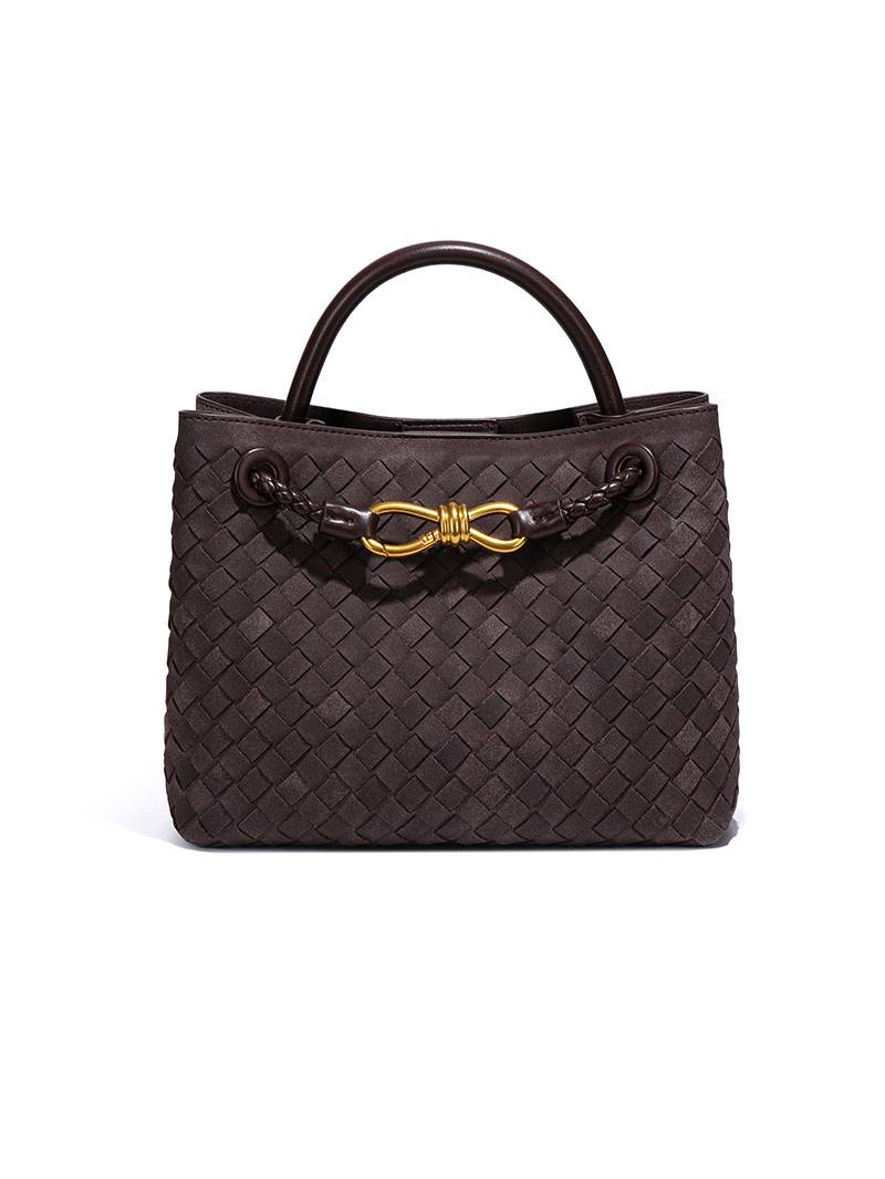 Minimalist Suede Handbag Shoulder Bag