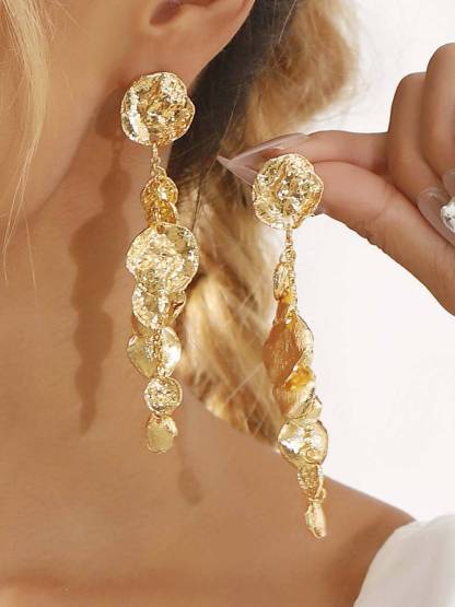 Minimalist Irregular Tassel Earrings