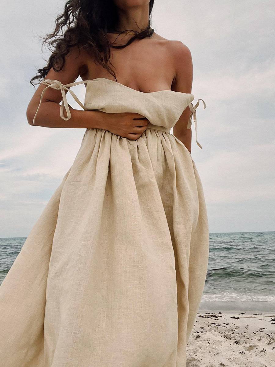Elegant Sexy Strap Backless Dress