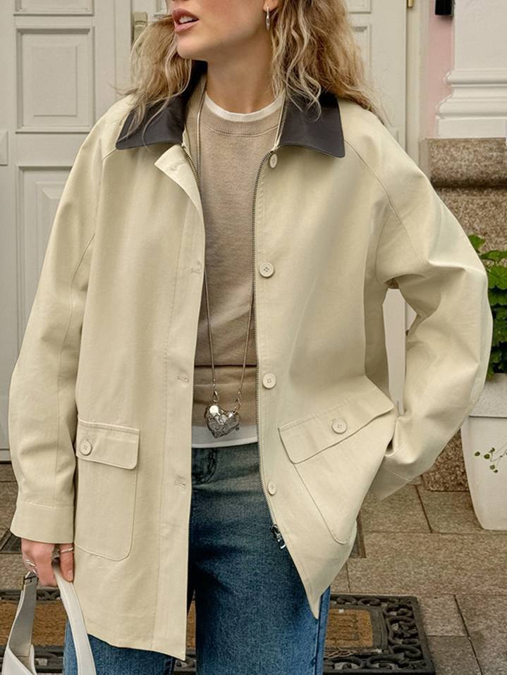 Vintage Barn Jacket Casual Coat