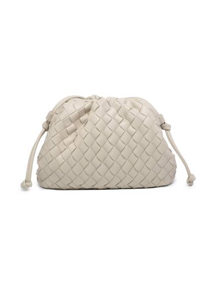 Minimalist Hand-Woven Clutch Shoulder Bag
