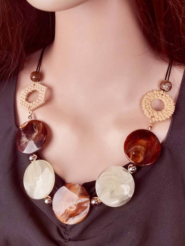 Vintage Vacation Style Necklace