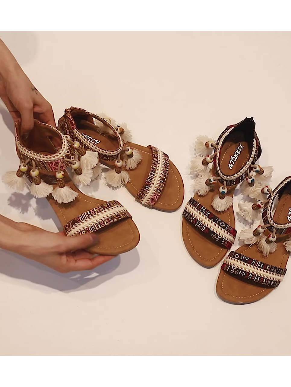 Bohemian Flat Sandals