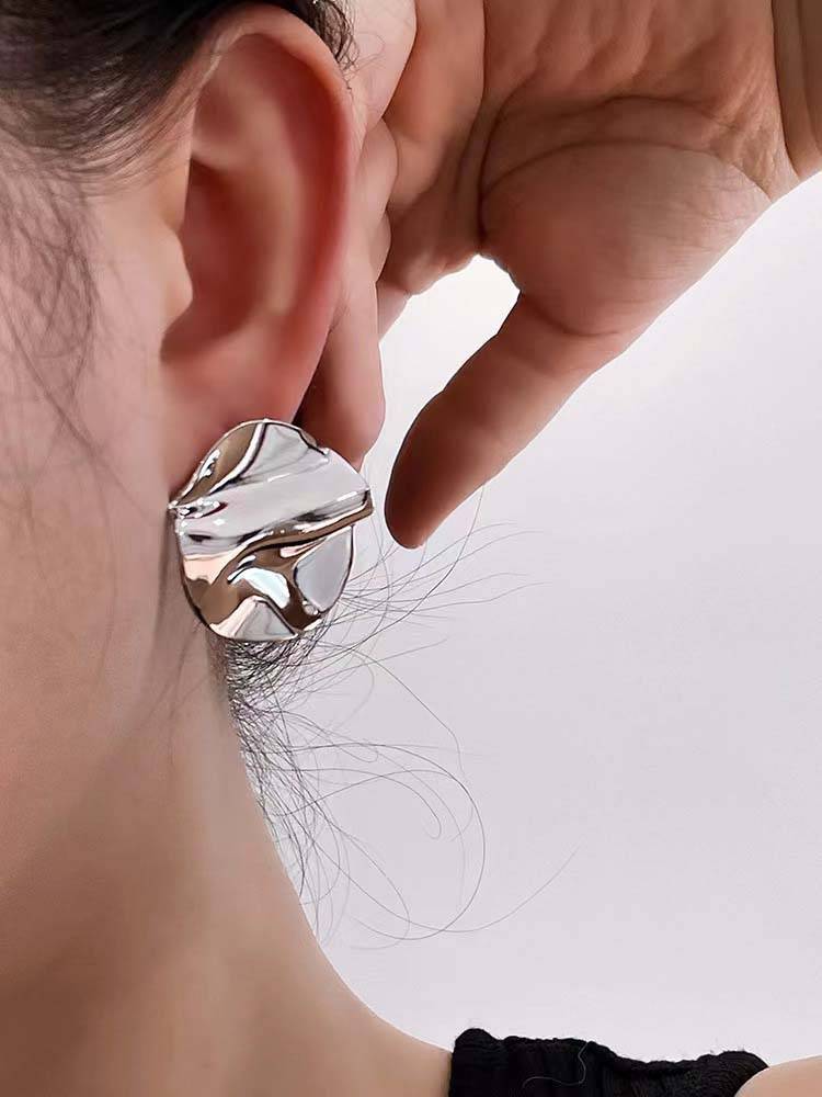 Minimalist Geometric Irregular Earrings