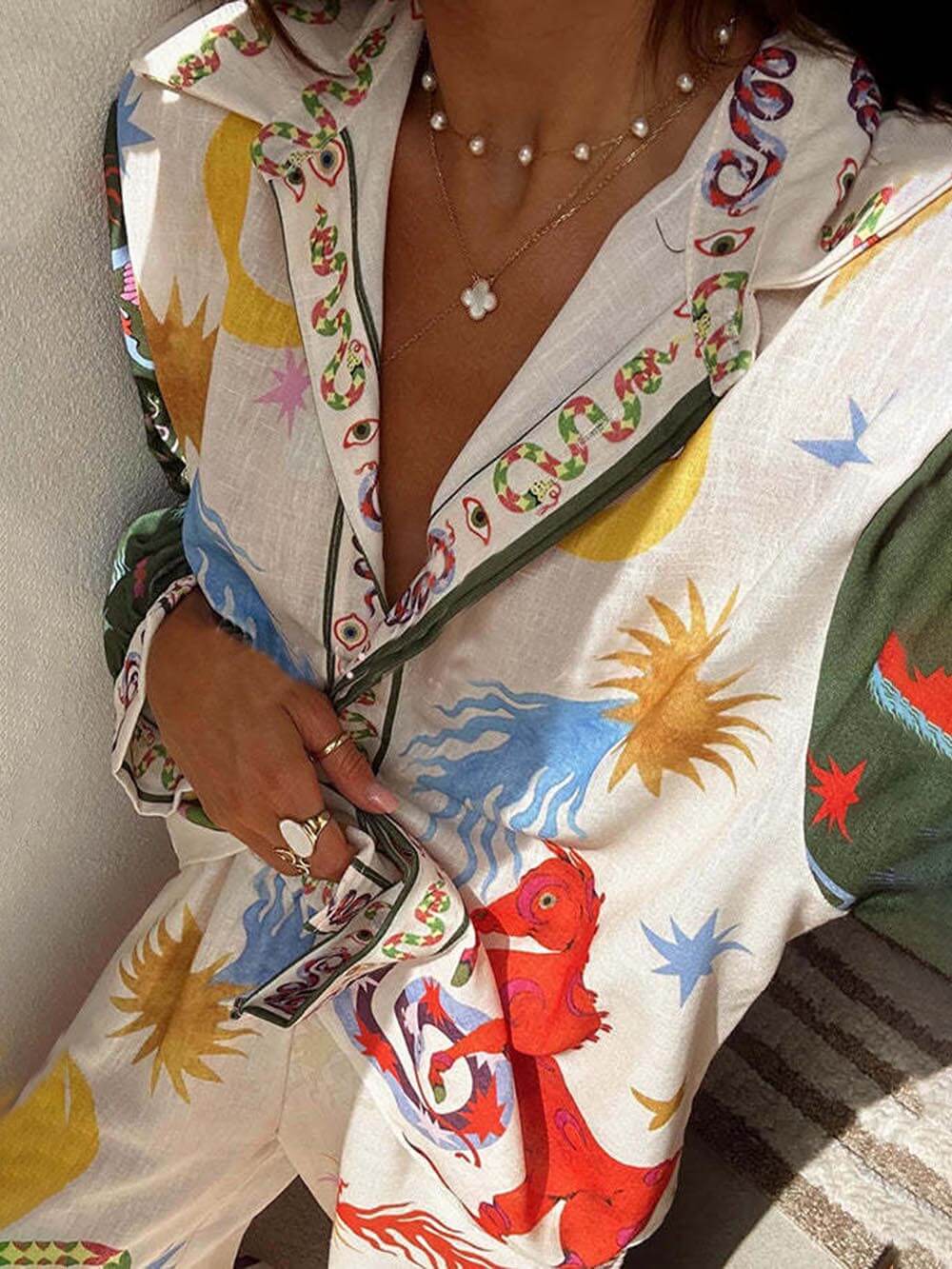 Ensemble Shirt und Hose