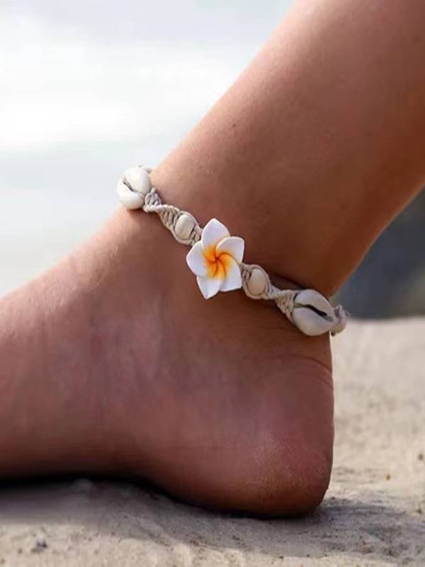 Bohemian Flower Anklet