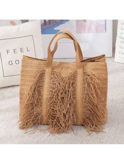 Tassel Straw Bag