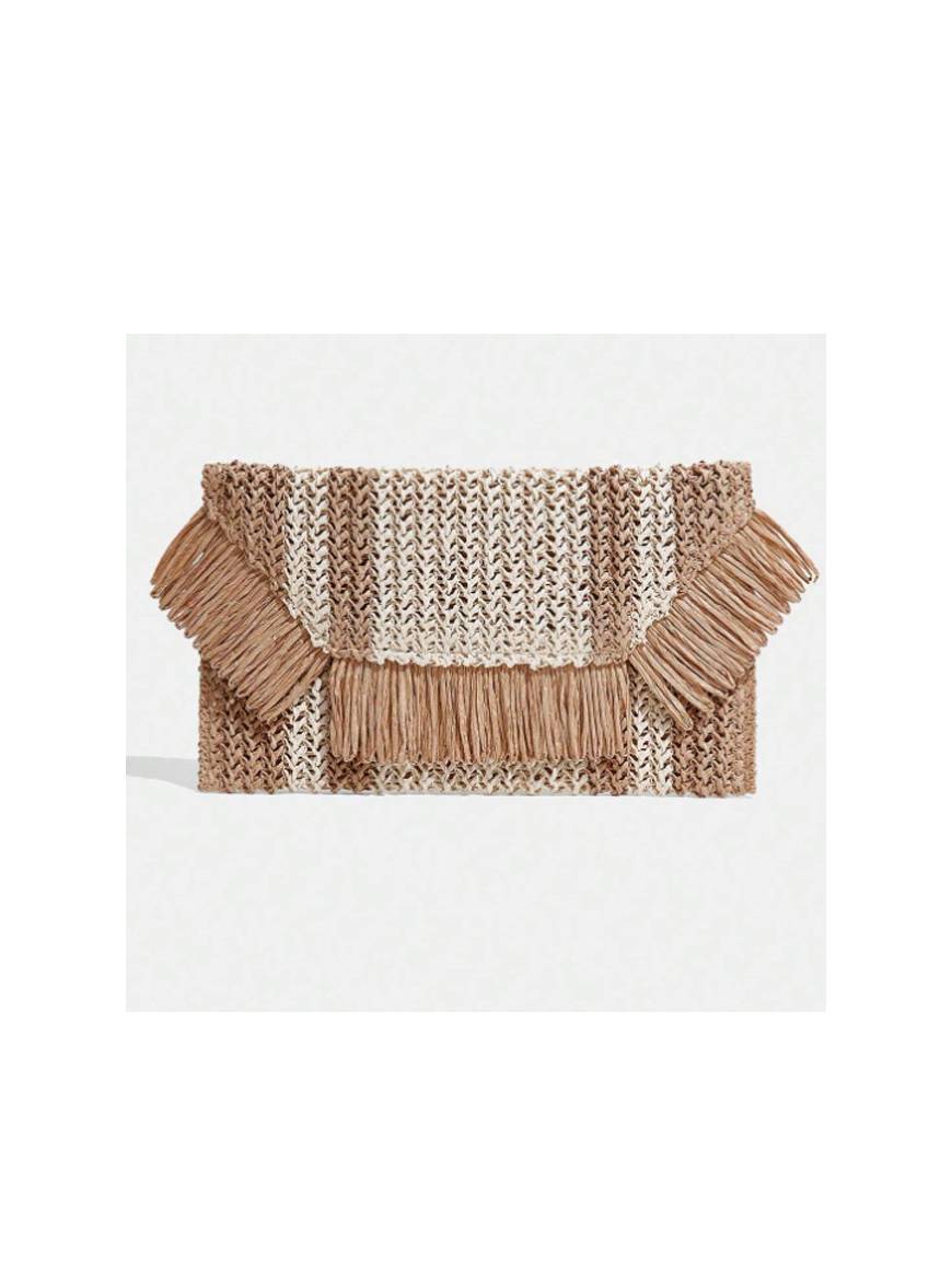 Tassel Straw Bag