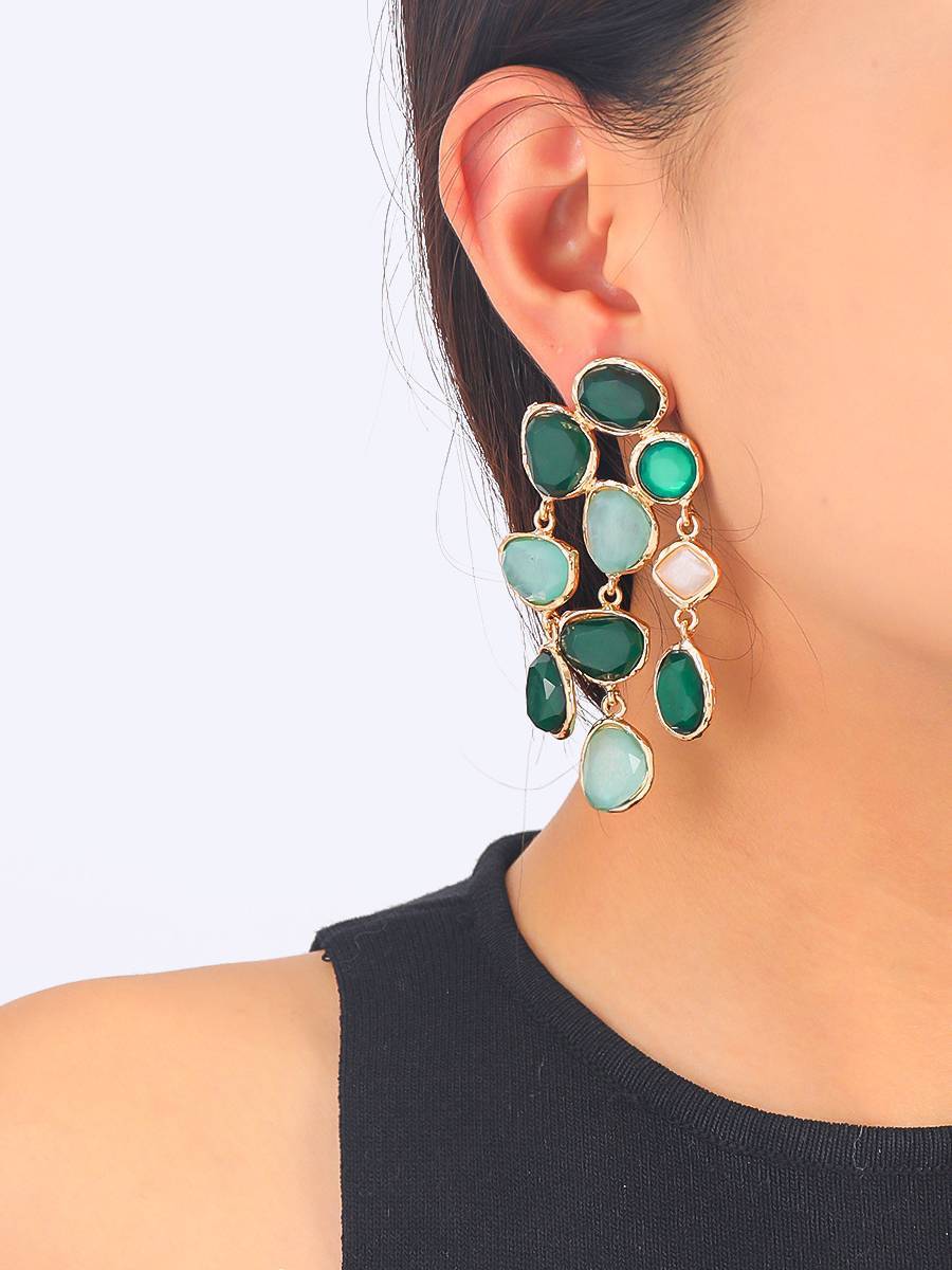 Colored Bohemian Earrings