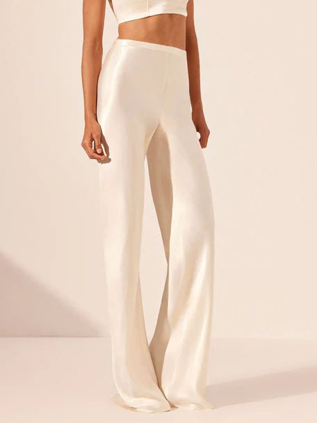 Slightly Flared Trousers