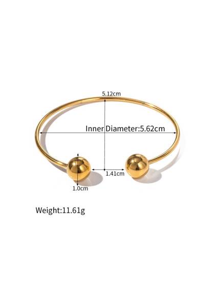 Minimalist Irregular Curve Bracelet