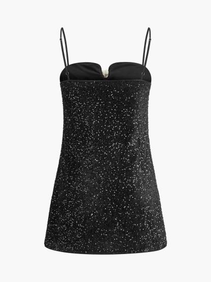 Bow Strap Short Dress