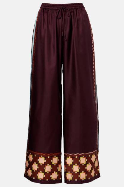 Printed Sling Top And Wide Leg Pants Set