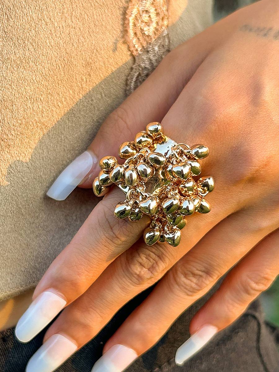 Bohemian Tassel Ring