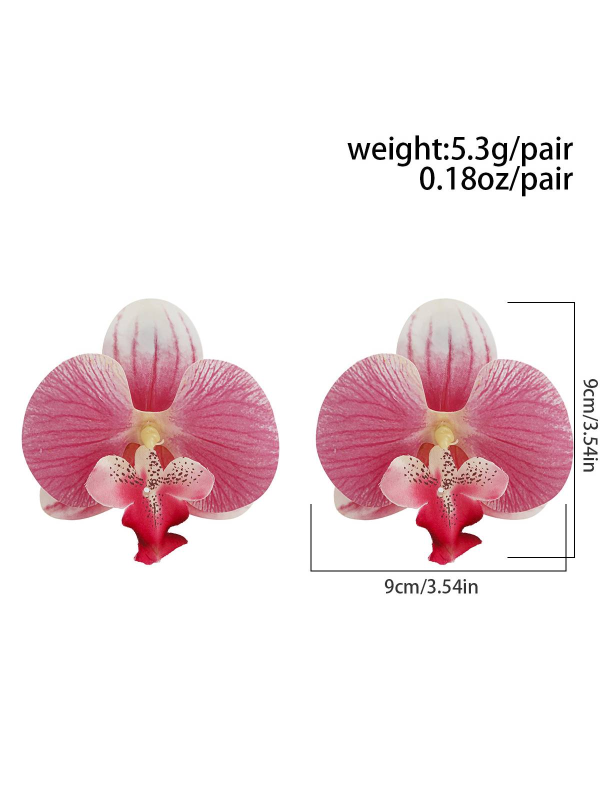 Phalaenopsis Necklace Earrings Hairpin