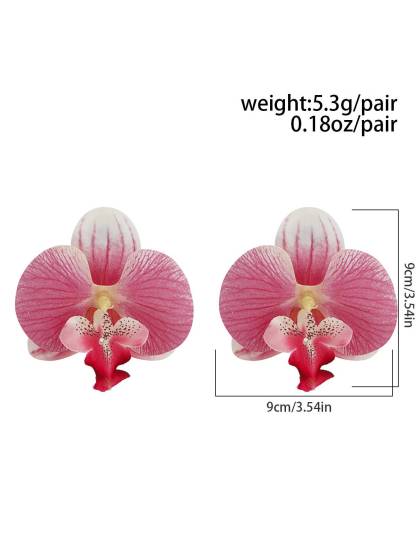 Phalaenopsis Necklace Earrings Hairpin