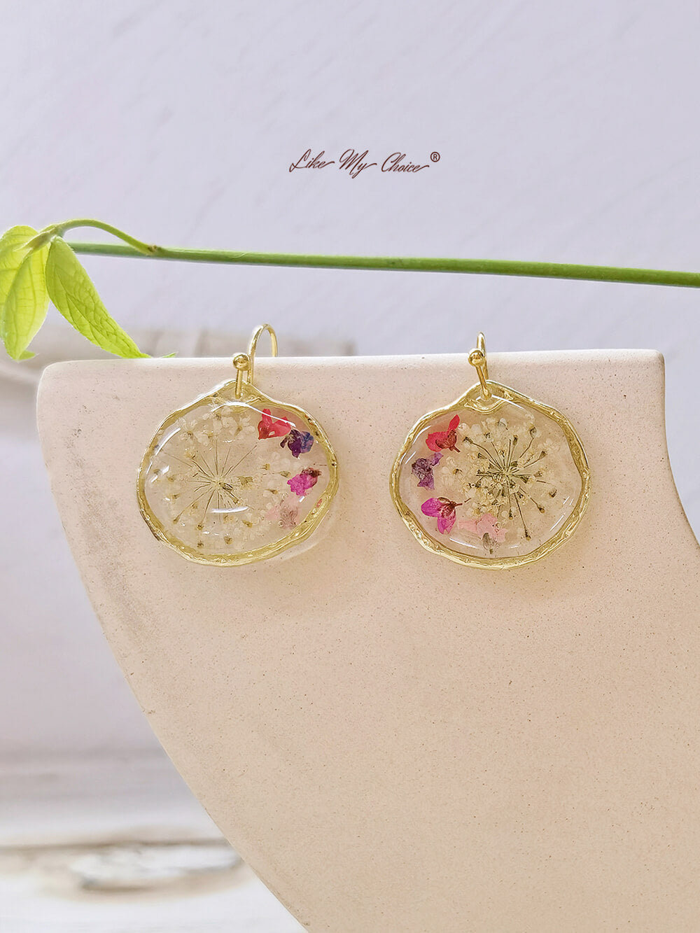 Pendientes de encaje de la reina Ana - Likemychoice