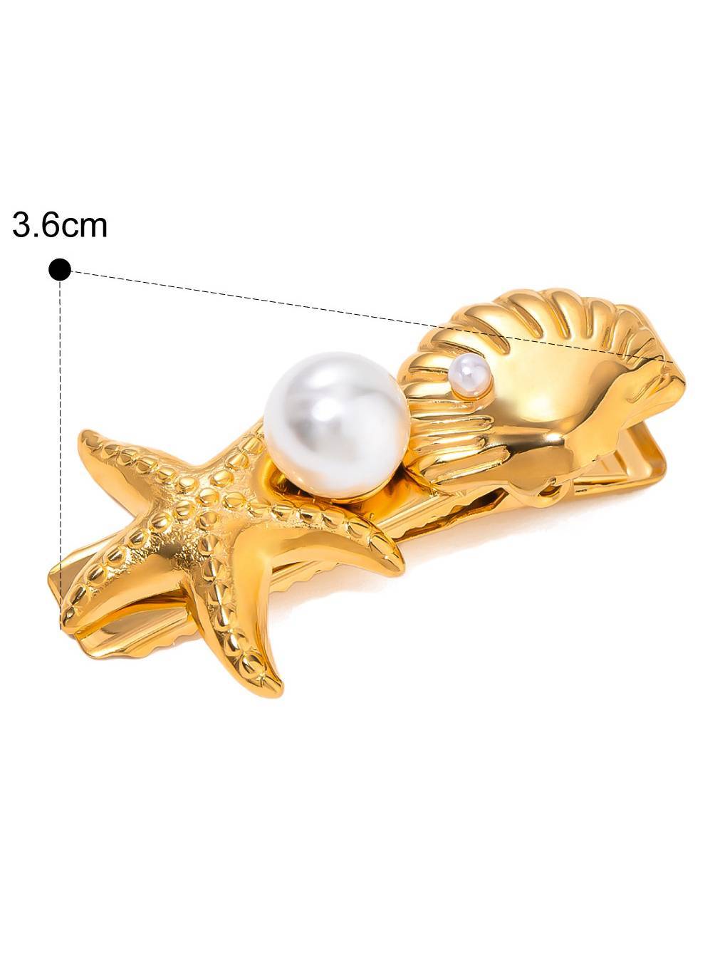 Ocean And Flower Element Hairpin Hair Accessories