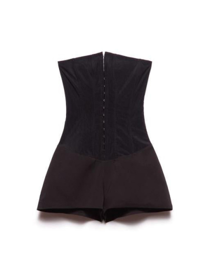 Sexy Strapless Corset Jumpsuit