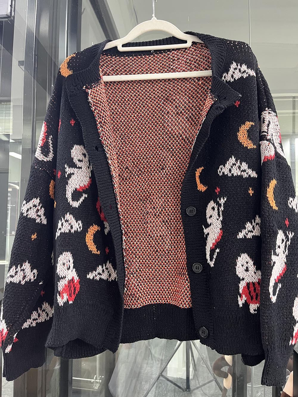 Halloween Cardigan Sweater 