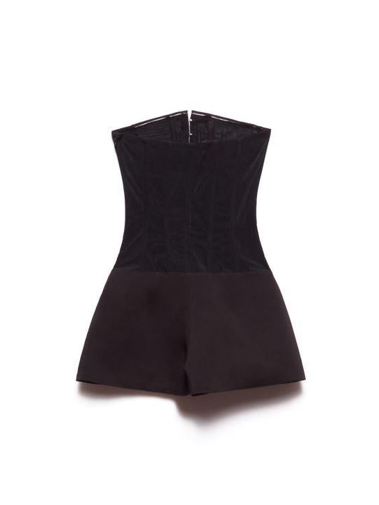 Sexy Strapless Corset Jumpsuit