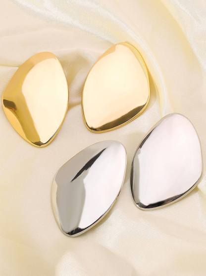 Punk Cold Style Geometric Irregular Earrings