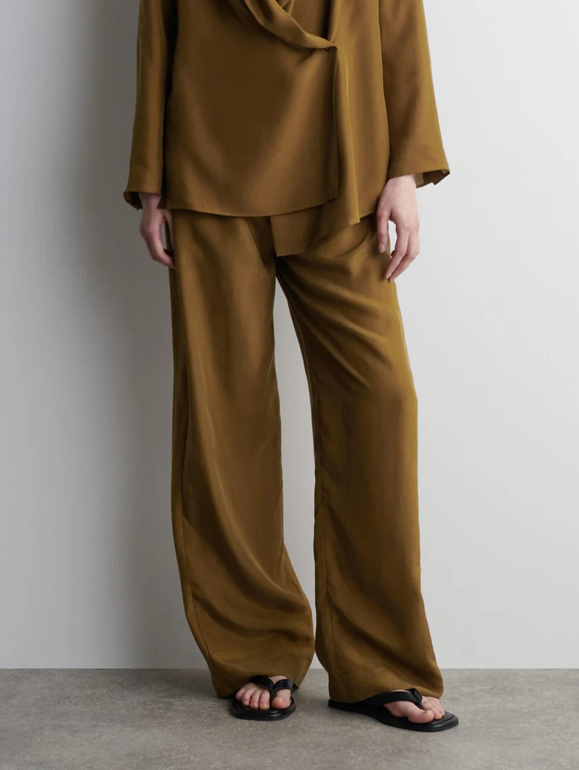 Elegant Wide-leg Casual Suit Trousers