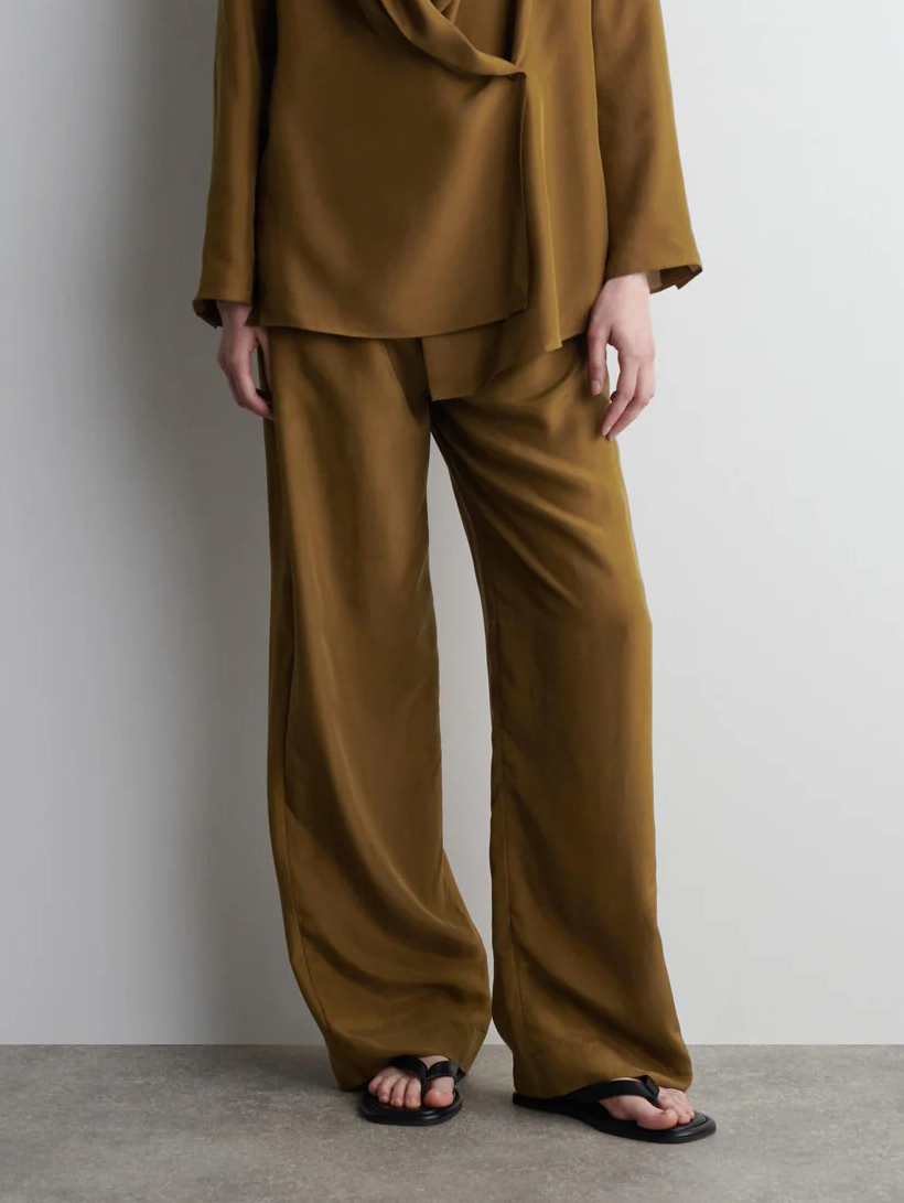 Elegant Wide-leg Casual Suit Trousers