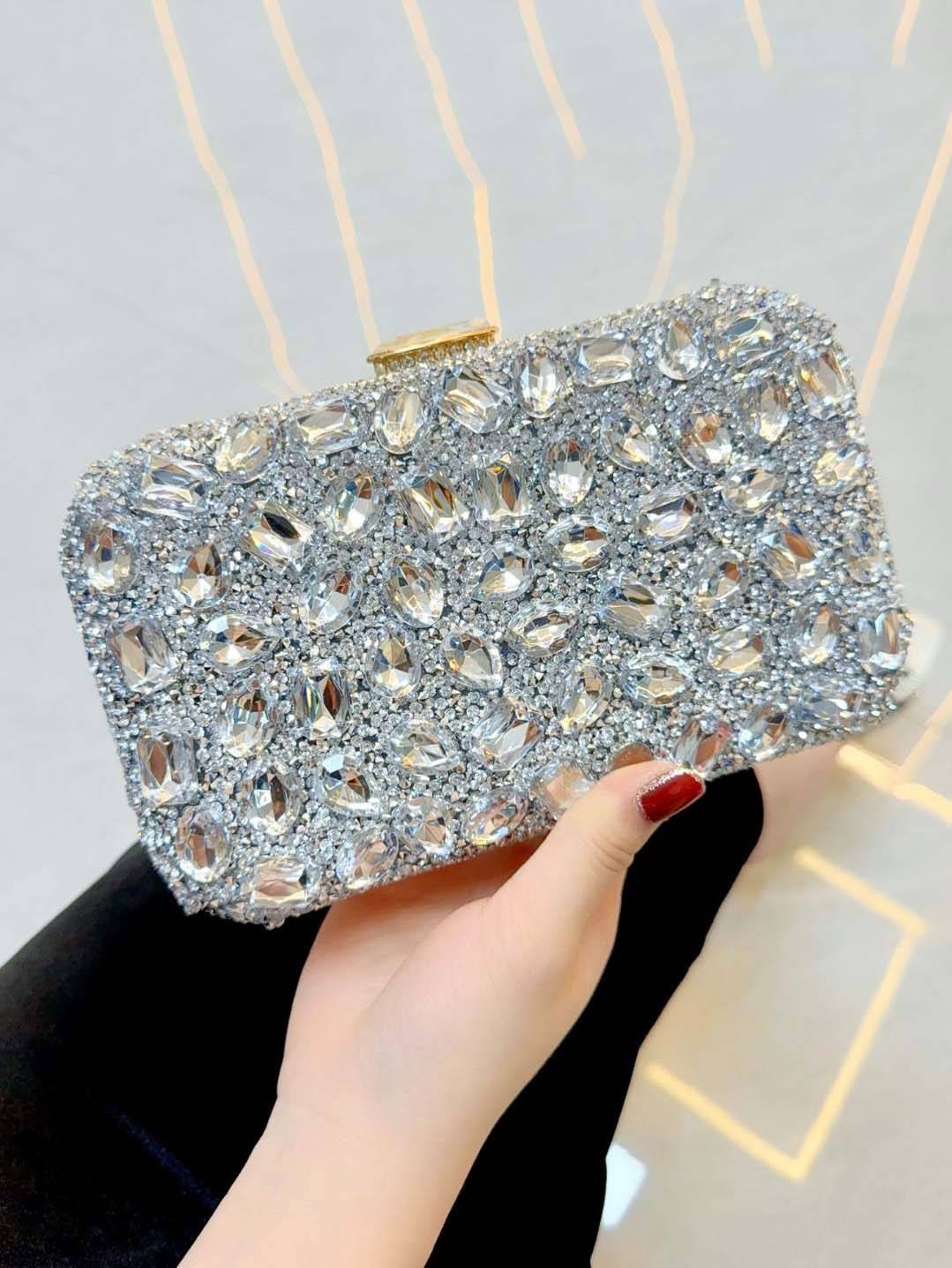 Shiny Clutch Handbag