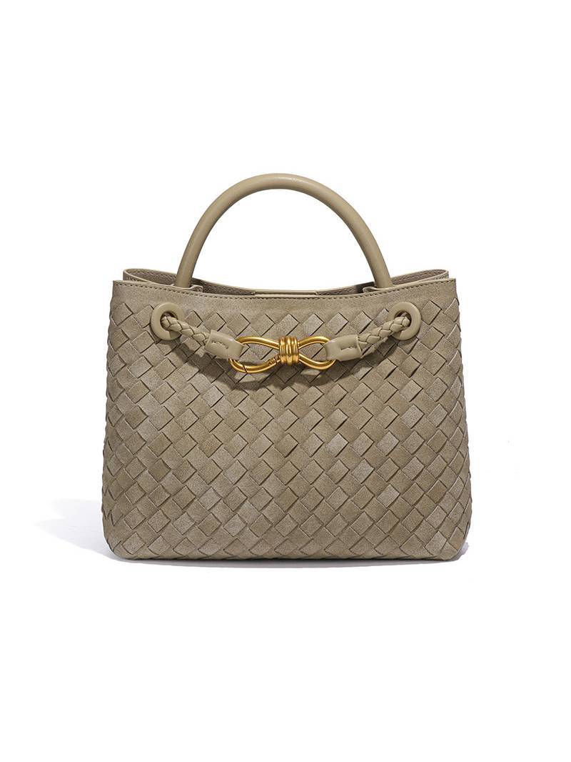 Minimalist Suede Handbag Shoulder Bag