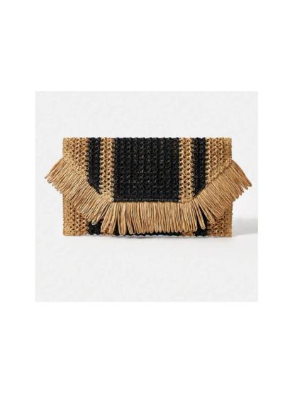Tassel Straw Bag