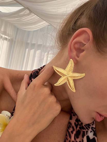 Starfish Element Earrings