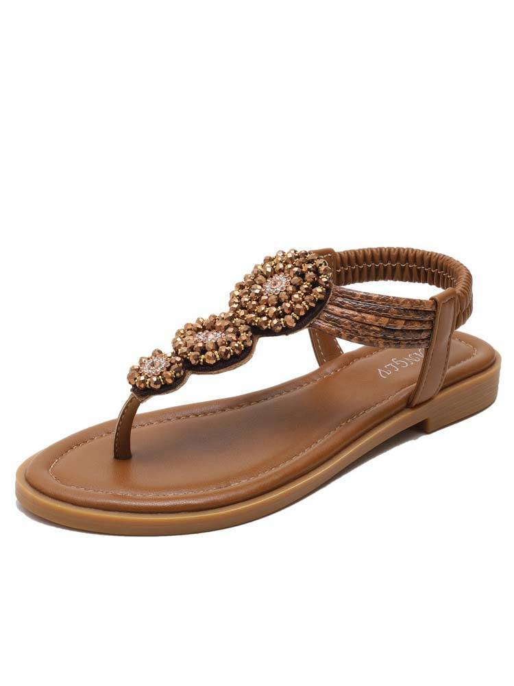Bohemian flat sandals