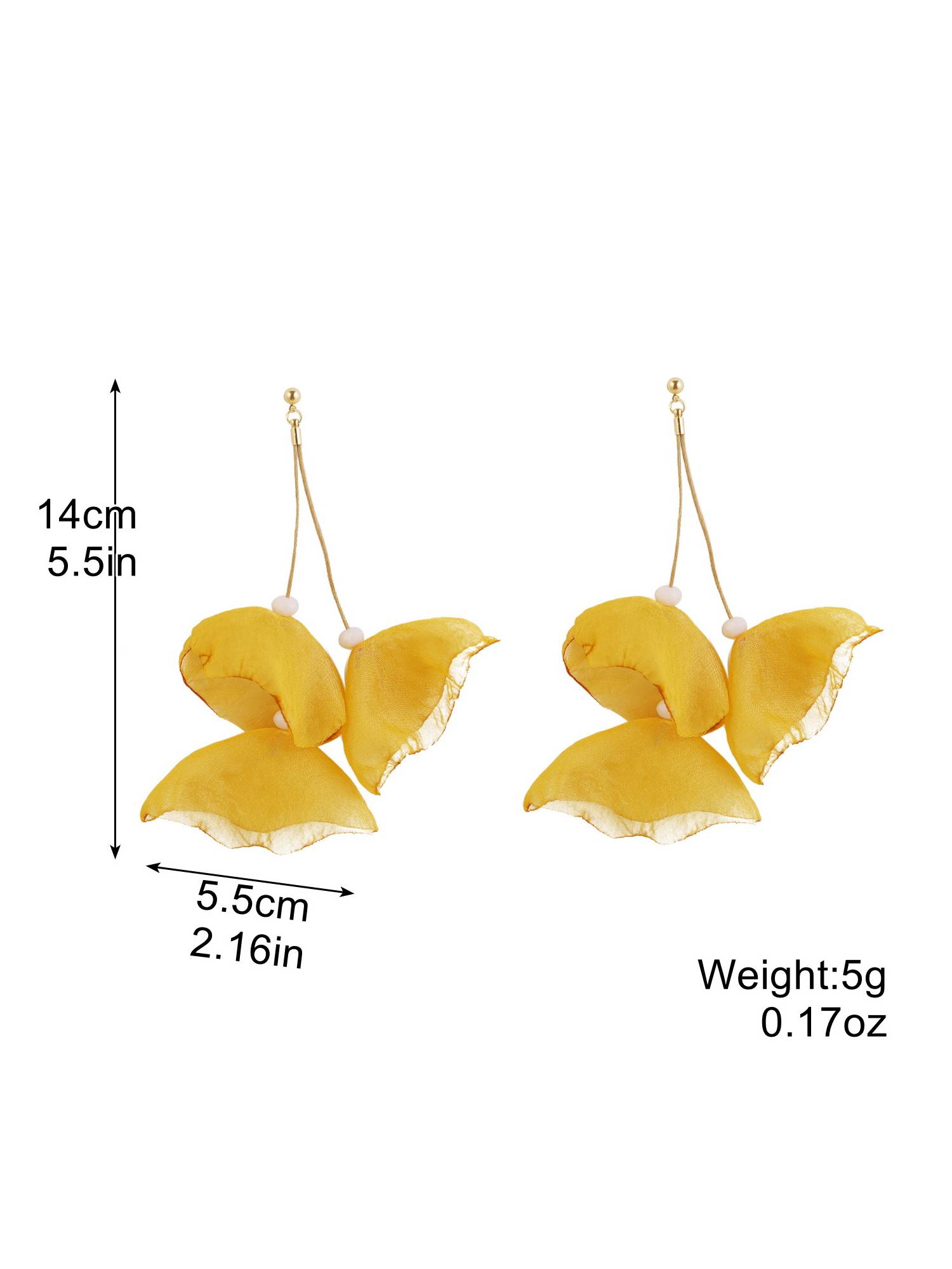 Petal Tassel Earrings